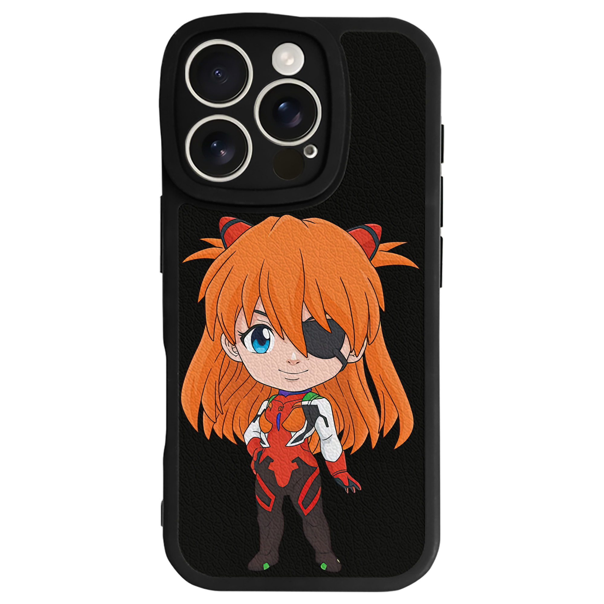 （画像用） EVA 新世紀エヴァンゲリオン 【iPhone 16シリーズ対応】シリコンスマホケース（レザー調） 材質：シリコン